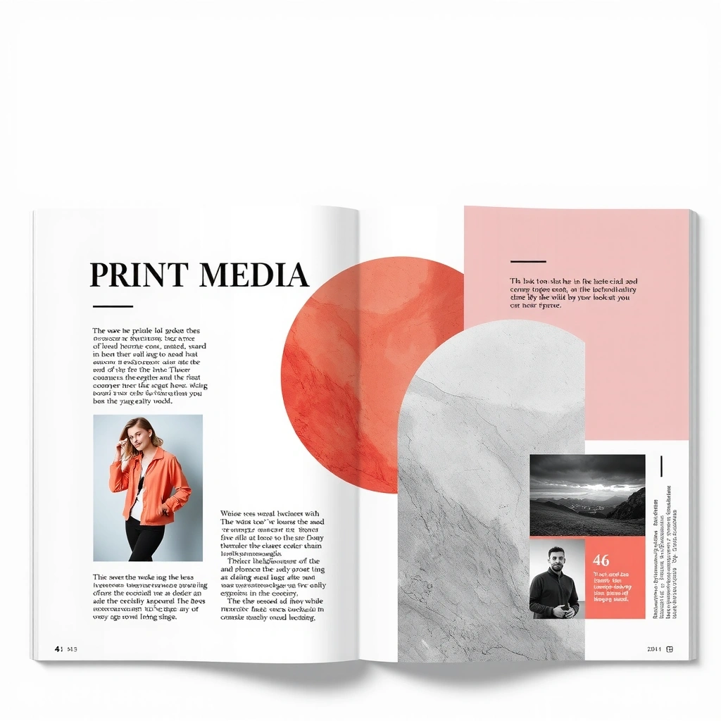Print media design