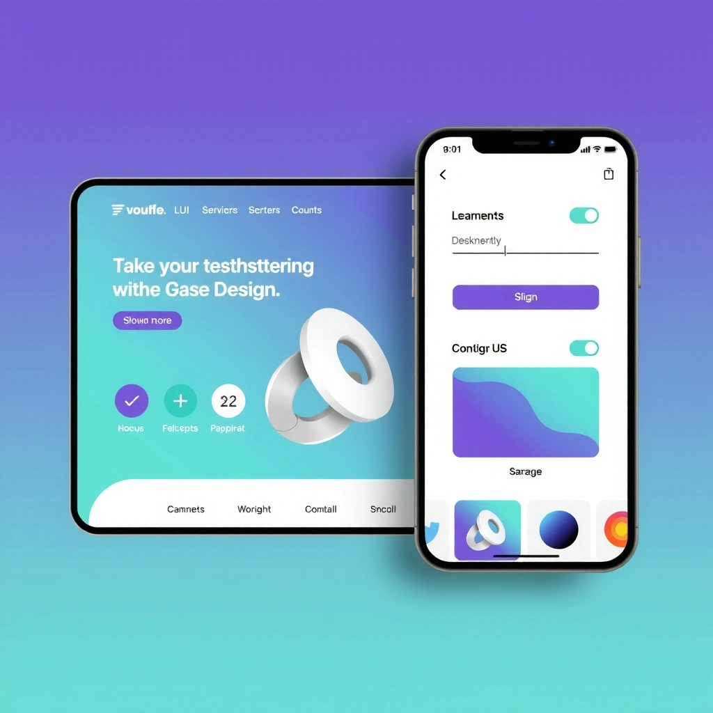 Website design interface